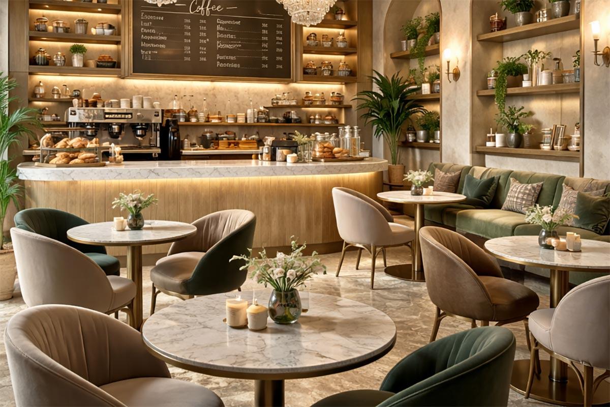 Interior Design ออกแบบร้านกาแฟ